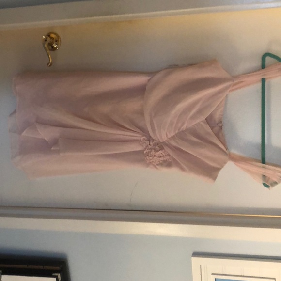 David’s Bridal Chiffon Sweetheart Dress - Picture 4 of 8